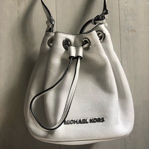 White Michael Kors purse